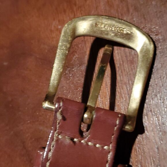 Torino European Ribbed Surcingle Navy Blue Belt 44 - Picture 4 of 10